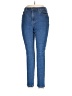 L.L.Bean Solid Blue Jeans Size 12 - photo 1
