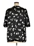 Alfani 100% Polyester Black Short Sleeve Top Size XL - photo 2