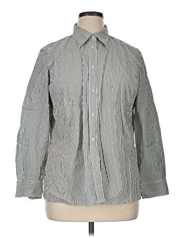Lauren by Ralph Lauren Long Sleeve Button-Down Shirt (view 1)