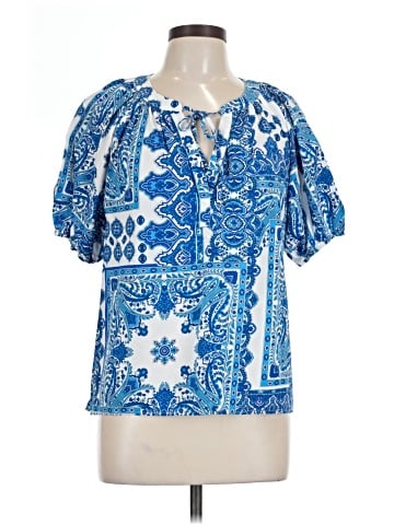 Ann Taylor LOFT Short Sleeve Blouse (view 1)
