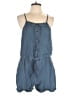 Wild Pearl Solid Blue Romper Size L - photo 1