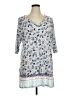 J.Jill 100% Linen Blue 3/4 Sleeve Blouse Size 1X - photo 1