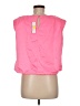 Glam 100% Polyester Pink Sleeveless Blouse Size M - photo 2