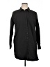 Justify Black Long Sleeve Button-Down Shirt Size XL - photo 1