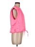 Glam 100% Polyester Pink Sleeveless Blouse Size M - photo 4