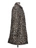 Forever 21 100% Cotton Animal Print Gold Coat Size L - photo 4