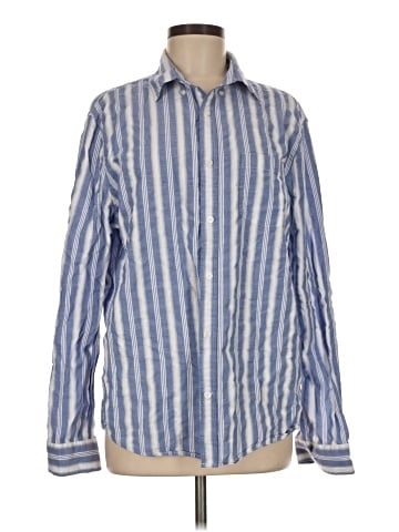 Express Long Sleeve Button-Down Shirt (view 1)