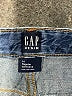 Gap 100% Cotton Blue Denim Shorts Size 14 - photo 3