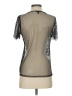 Express Black Short Sleeve Top Size XS - photo 2