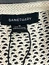 Sanctuary Stripes Ivory Pullover Sweater Size M - photo 7
