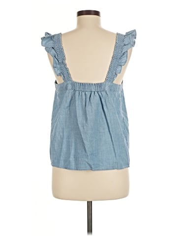 J.Crew Factory Store Sleeveless Button-Down Shirt (view 2)