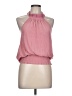 Ramy Brook 100% Polyester Pink Halter Top Size L - photo 1