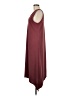 Three Eighty Two Solid Burgundy Casual Dress Size M - photo 5