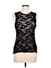 Broadway & Broome Black Sleeveless Blouse Size M - photo 1