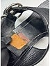 Prada Black Leather Thong Block Heels Size EU 37 - photo 4