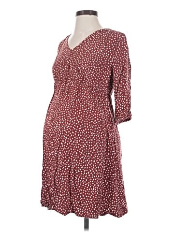 Isabel Maternity Casual Dress (view 1)