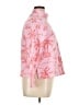 T by Talbots Print Pink Track Jacket Size 1X - photo 4