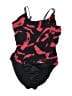 Magicsuit Graphic Black One Piece Swimsuit Size 8 - photo 1