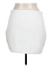Zara Solid White Casual Skirt Size L - photo 2