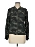 BB Dakota 100% Viscose Camo Green Jacket Size M - photo 1