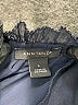 Ann Taylor 100% Polyester Black Short Sleeve Blouse Size L - photo 7