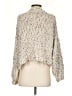 Pol Tweed Ivory Pullover Sweater Size S - photo 2