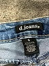 d.jeans Solid Blue Jeans Size 6 - photo 7