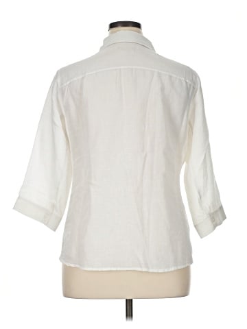 SONOMA life + style 3/4 Sleeve Button-Down Shirt (view 2)
