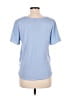 Ann Taylor 100% Rayon Blue Short Sleeve Top Size M - photo 2