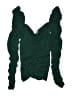 Reformation Green Long Sleeve Blouse Size L - photo 1
