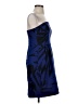 Express Design Studio Graphic Blue Cocktail Dress Size 4 - photo 5