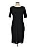 Lularoe Solid Black Casual Dress Size L - photo 1