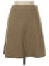 Margaret M Solid Tan Casual Skirt Size M - photo 1