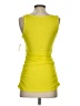Caslon Solid Yellow Sleeveless Top Size S - photo 2