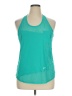 Nike 100% Polyester Teal Active Tank Size XL - photo 1