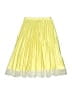 Zara Solid Yellow Skirt Size 9 - photo 1
