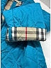 Burberry 100% Polyester Teal Blue Jacket Size L - photo 7