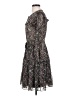 Ellison 100% Polyester Floral Black Casual Dress Size S - photo 5