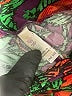 Lularoe Print Green Leggings One size - photo 7