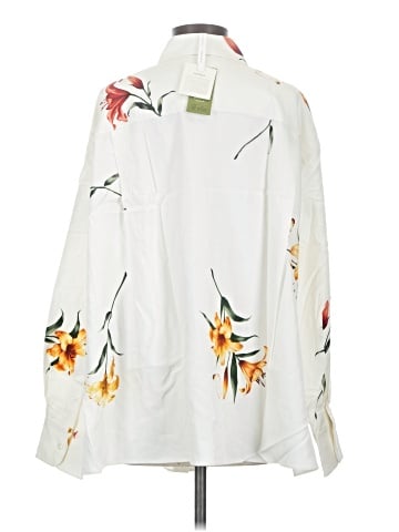 LILYSILK Long Sleeve Silk Top (view 2)