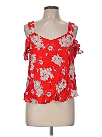 Skies Are Blue Sleeveless Blouse (view 1)