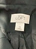 Ann Taylor LOFT 100% Cotton Black Blazer Size 14 - photo 6
