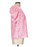 TCEC 100% Polyester Hearts Pink Short Sleeve Blouse Size L - photo 4