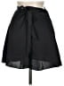 Wilfred 100% Polyester Solid Black Casual Skirt Size M - photo 2