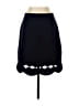 Club Monaco 100% Polyester Solid Blue Black Formal Skirt Size 4 - photo 1