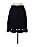 Club Monaco 100% Polyester Solid Blue Black Formal Skirt Size 4 - photo 2