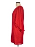 Milly Solid Red Casual Dress Size L (estimated) - photo 5