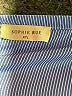 Sophie Rue 100% Polyester Blue 3/4 Sleeve Blouse Size L - photo 7