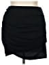 Cider Solid Black Casual Skirt Size 1X - photo 1