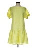 Corey Lynn Calter Checkered-gingham Yellow Casual Dress Size XS - photo 1